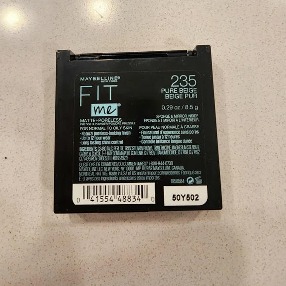 Maybelline Fit Me Matte + Poreless Powder - Pure Beige - Picture 2 of 2
